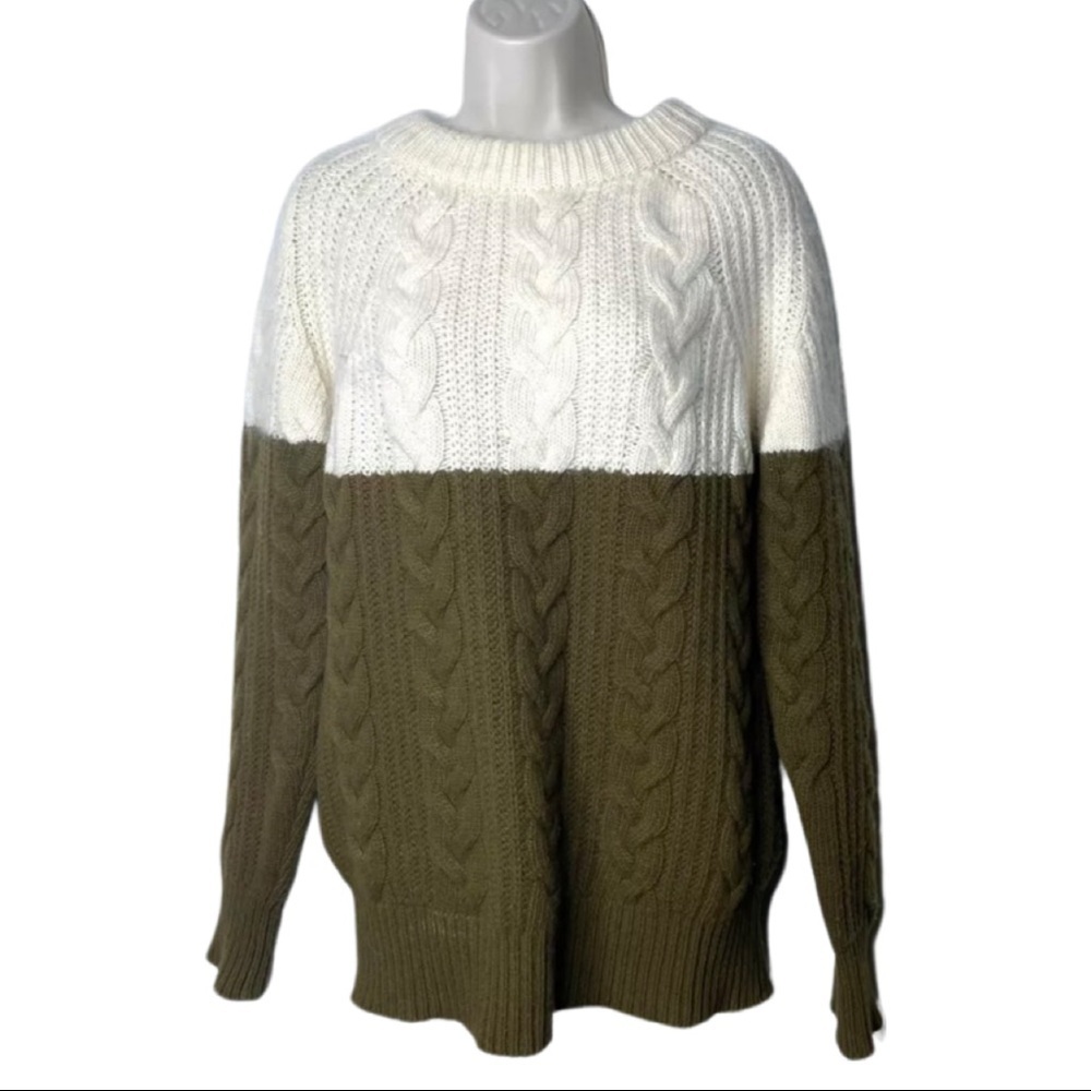 Vis A Vis Syndicate color block knit sweater 4